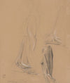 Study of the queen figure for the painting ‘Queen Jadwiga’s Oath’