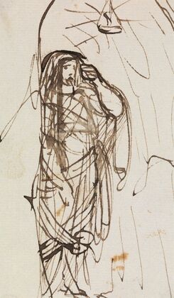 Study of the Resurrection of Lazarus.