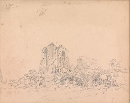 Study of the Ruins of an Abbey