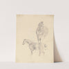 Study of Two Horses by Sawrey Gilpin