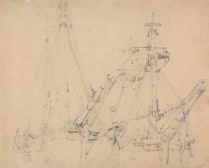 Study of Two Laid Up Sailing Vessels