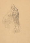 Study of two women to the painting ‘Entombment’ (variant)