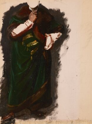 Study of WÅadysÅaw JagieÅÅo’s Garment to the Painting ‘The Oath of Queen Jadwiga’