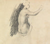 Study ot the Backside of a Nude Figure