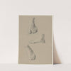 Study sheet; feet by Jakob Becker