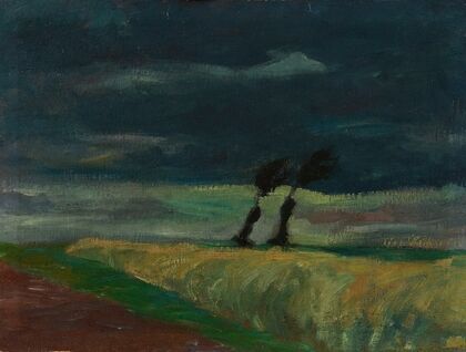 Stürmische Landschaft