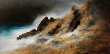 Stürmische Meeresbucht (1912)