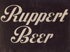 Stylized logo for Ruppert Beer
