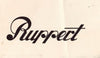 Stylized logo for Ruppert Beer