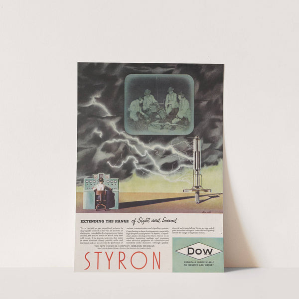 Styron: Extending the Range of Sight and Sound (1943) by Dow Chemical Company