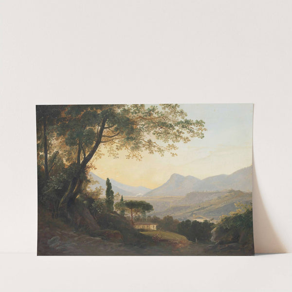 Subiaco in Lazio, near Rome, Italy by Julius Elsasser