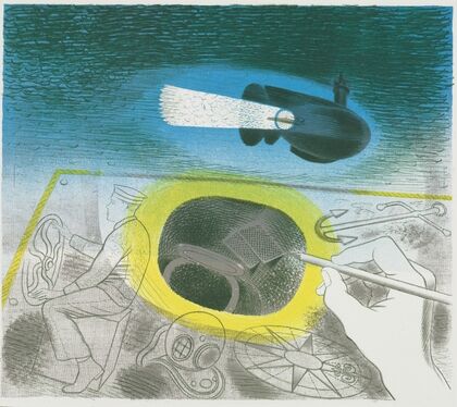 Submarine Series; Introductory Lithograph (1941)
