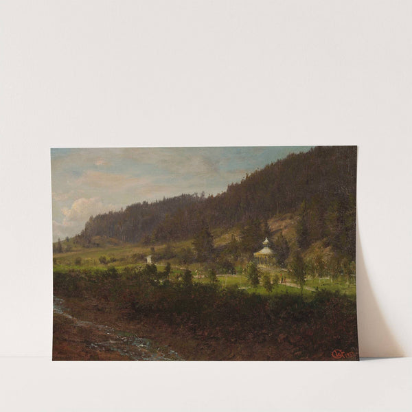 Submontane landscape by Wojciech Gerson