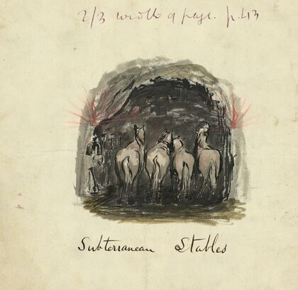 Subterranean stables