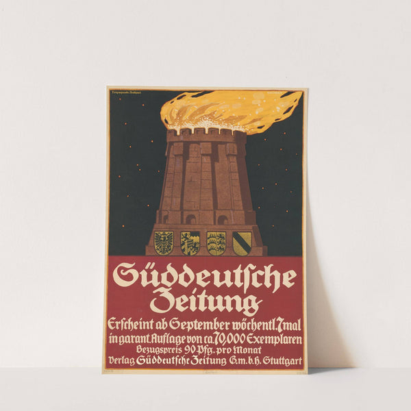 Süddeutsche Zeitung (1910 - 1914) by Gottfried Kirchbach