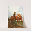 Suffolk Horses by Christopher Clark