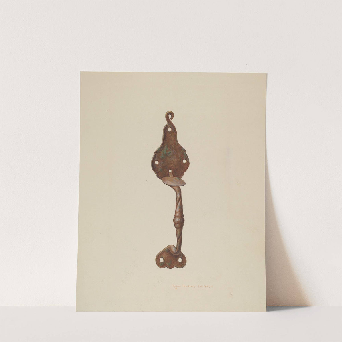 Suffolk Latch (c. 1939) by Regina Henderer
