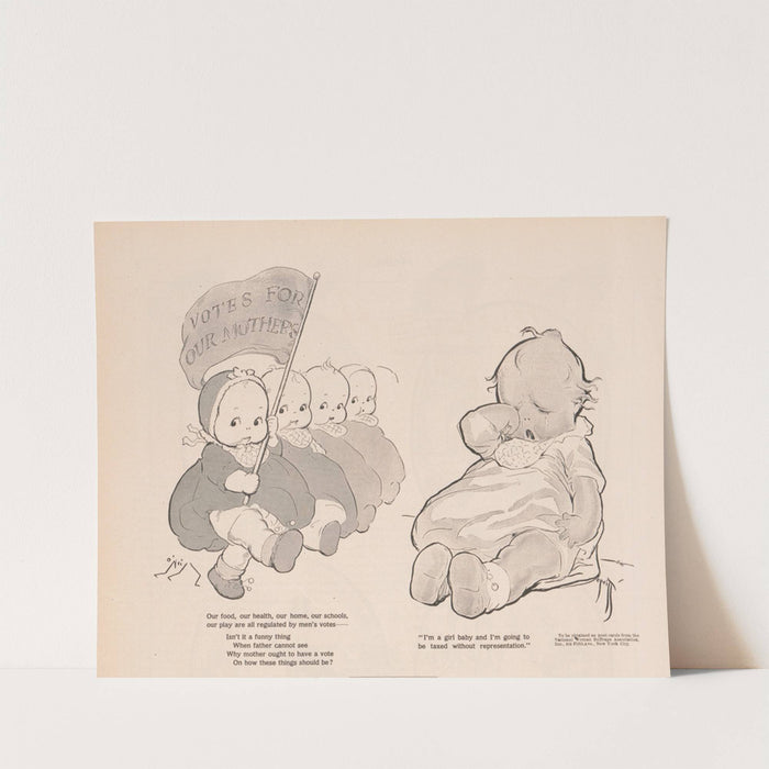 Suffrage kewpies (1915) by Rose Cecil O'''Neill