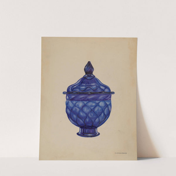 Sugar Bowl with Cover by A. Zaidenberg