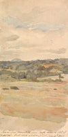 Sugar-Loaf Mountain, From North Window, Col. J. Monroe’s. Oak-Field Landon Co. Va. June 12th 1829 (1829)