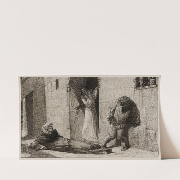 Suite de la clef de la porte-rouge (1889) by Luc-Olivier Merson