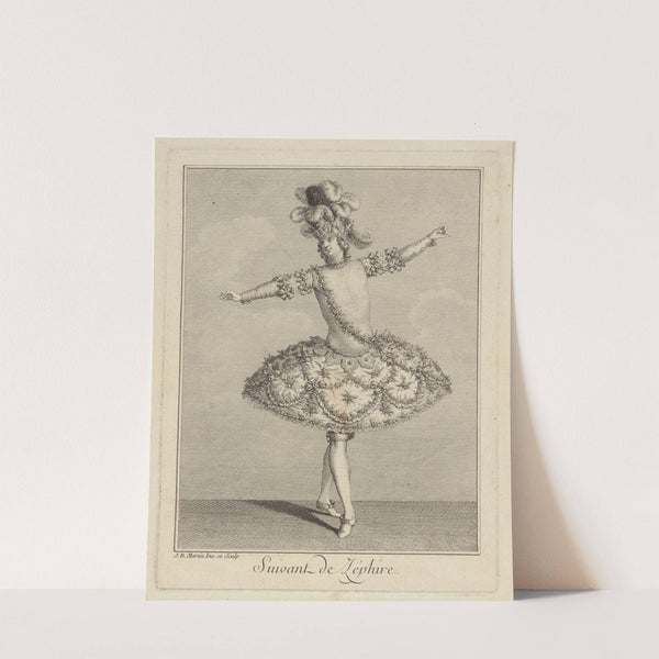 Suivant de Zéphire (1760-1769) by Jean Baptiste Martin