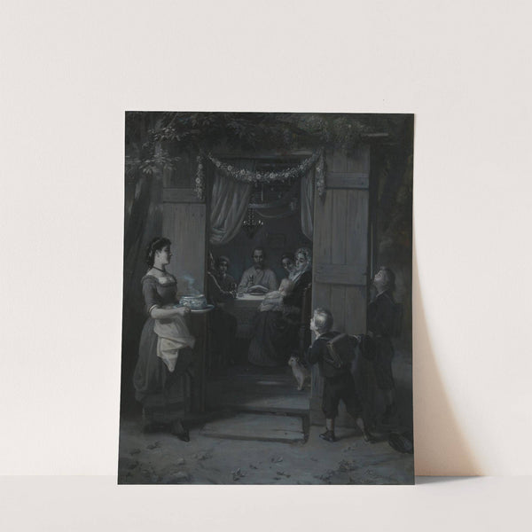 Sukkot (Feast of Tabernacles) by Moritz Daniel Oppenheim