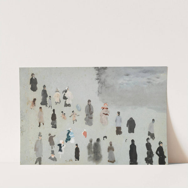 Sulle Strade Di Parigi (On The Streets Of Paris) by Giuseppe De Nittis