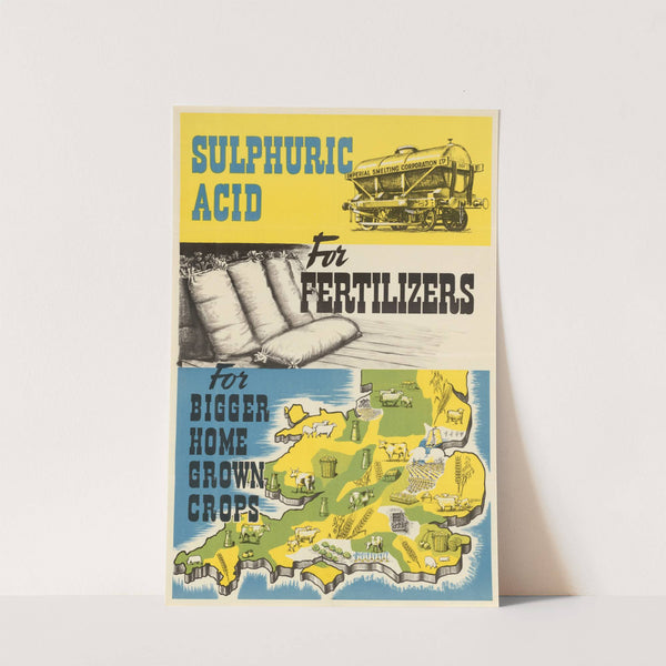 Sulphuric Acid for Fertilizers for Bigger Home Grown Crops by Anonymous