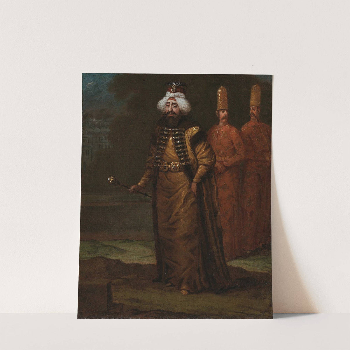 Sultan Ahmed III by Jean Baptiste Vanmour