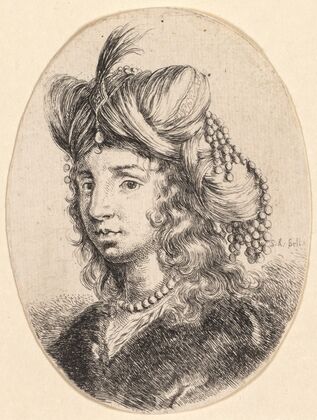 Sultana Wearing a Pearl Necklace and a Turban (1649–50)