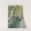 Summer Afternoon (Figures On A Bridge) by John Henry Twachtman