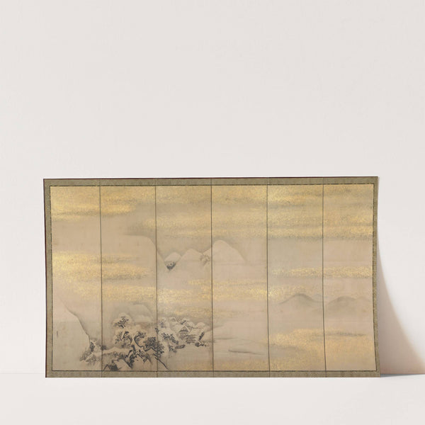 Summer and Winter Landscapes (1600s) by Kano Naonobu