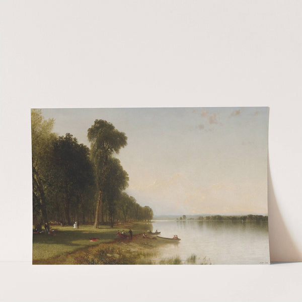Summer Day on Conesus Lake (1870) by John Frederick Kensett