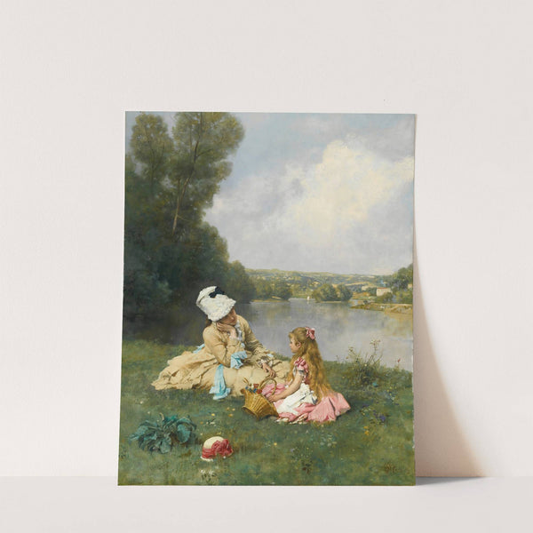 Summer Days Near Giverny, France by Ferdinand Heilbuth