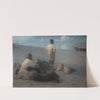 Summer Evening on the Beach at Skagen by Peder Severin Krøyer