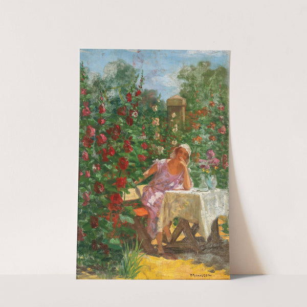 Summer in the Garden by Jozef Teodor Mousson