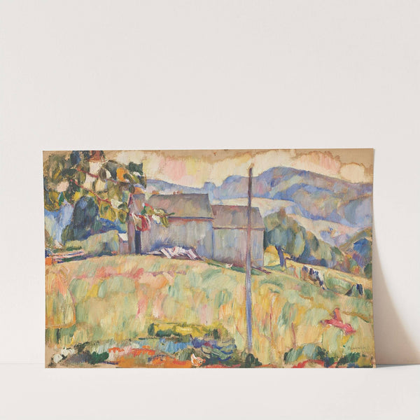 Summer landscape by Abraham Manievich