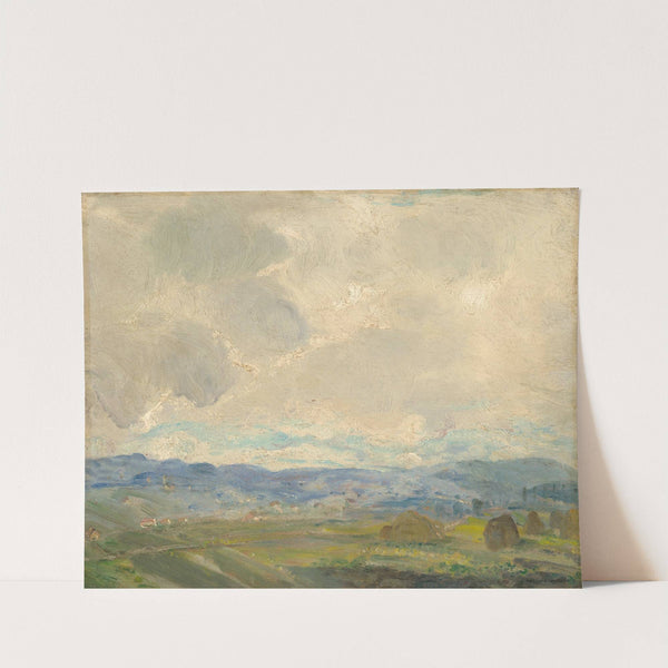 Summer Landscape by Gusztáv Magyar Mannheimer  