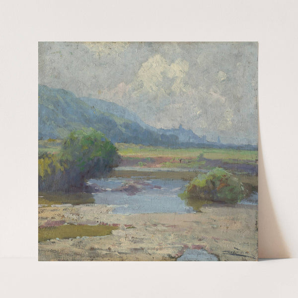 Summer Landscape from Košice (1920) by Ľudovít Čordák