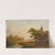 Summer Landscape With Sheperds And Cattle Near A Village by Frederik Marinus Kruseman