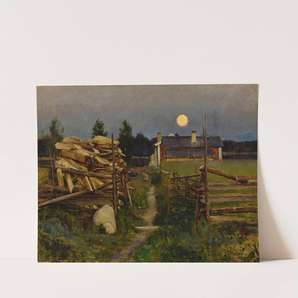 Summer Night Moon by Eero Järnefelt