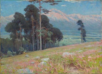 Summer snow in the Tatras (1934)