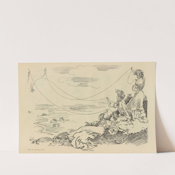 Summer sports (1900-1905) by Charles Dana Gibson