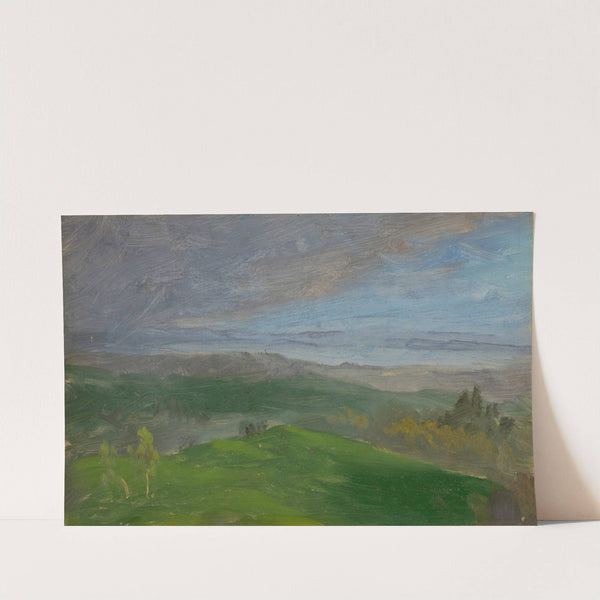 Summer View, Hudson Valley, New York (1870–80) by Frederic Edwin Church