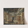 Sumptuous Renaissance Interior with Tric-Trac Players by Bartholomeus van Bassen