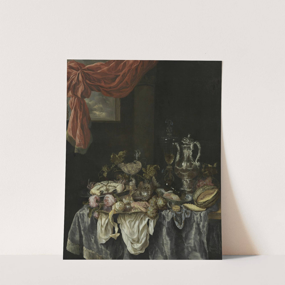 Sumptuous Still Life by Abraham van Beijeren
