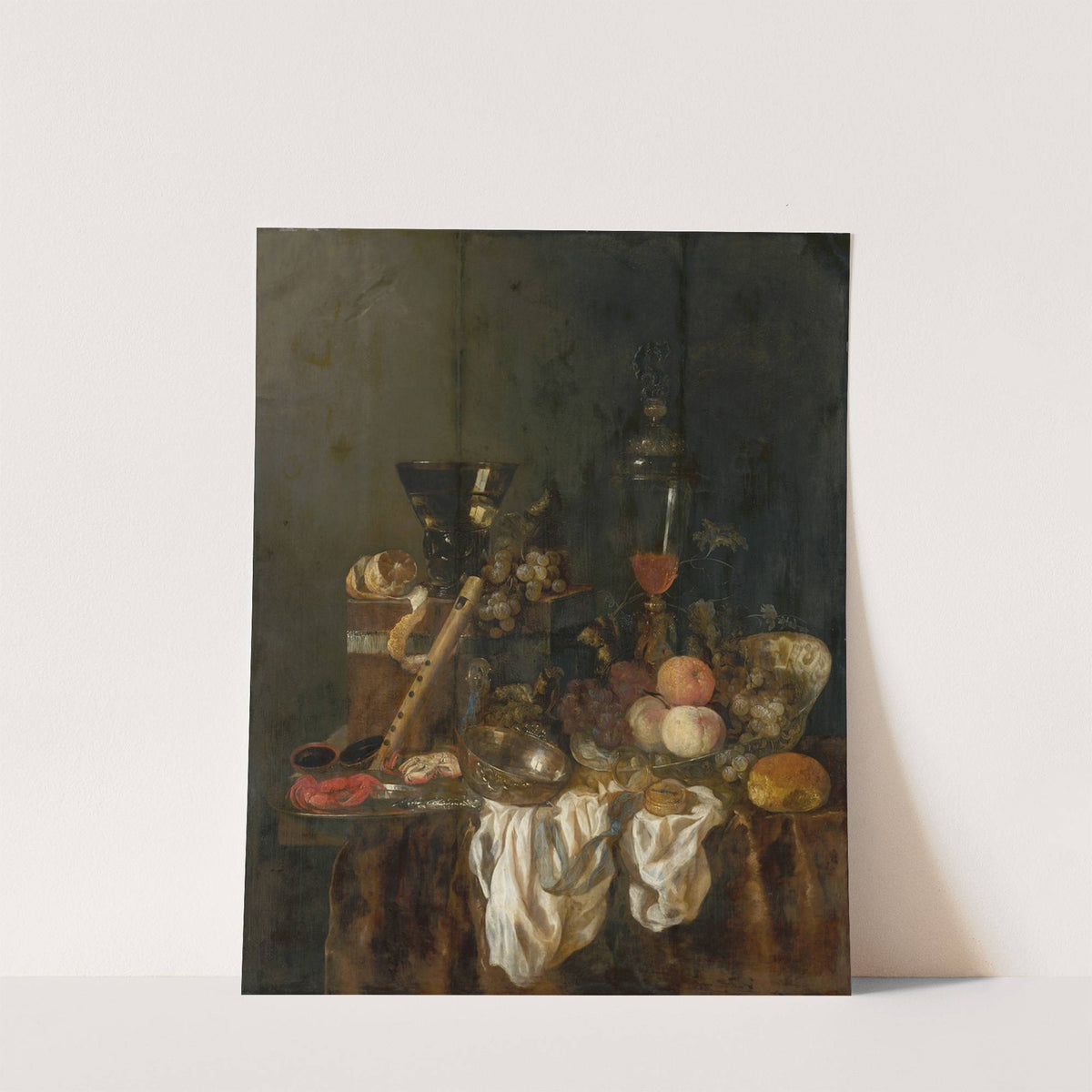 Sumptuous Still Life by Abraham van Beyeren