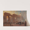 Sunday summer evening, Hyde Park Corner by George Hyde Pownall