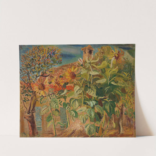 Sunflowers (circa 1930) by Boris Grigoriev